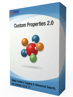 Custom Properties 2.0 for Joomla 1.6 and Joomla 1.7